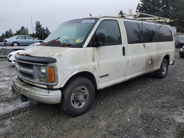 Lot #2501428964 2000 CHEVROLET EXPRESS G3 salvage car