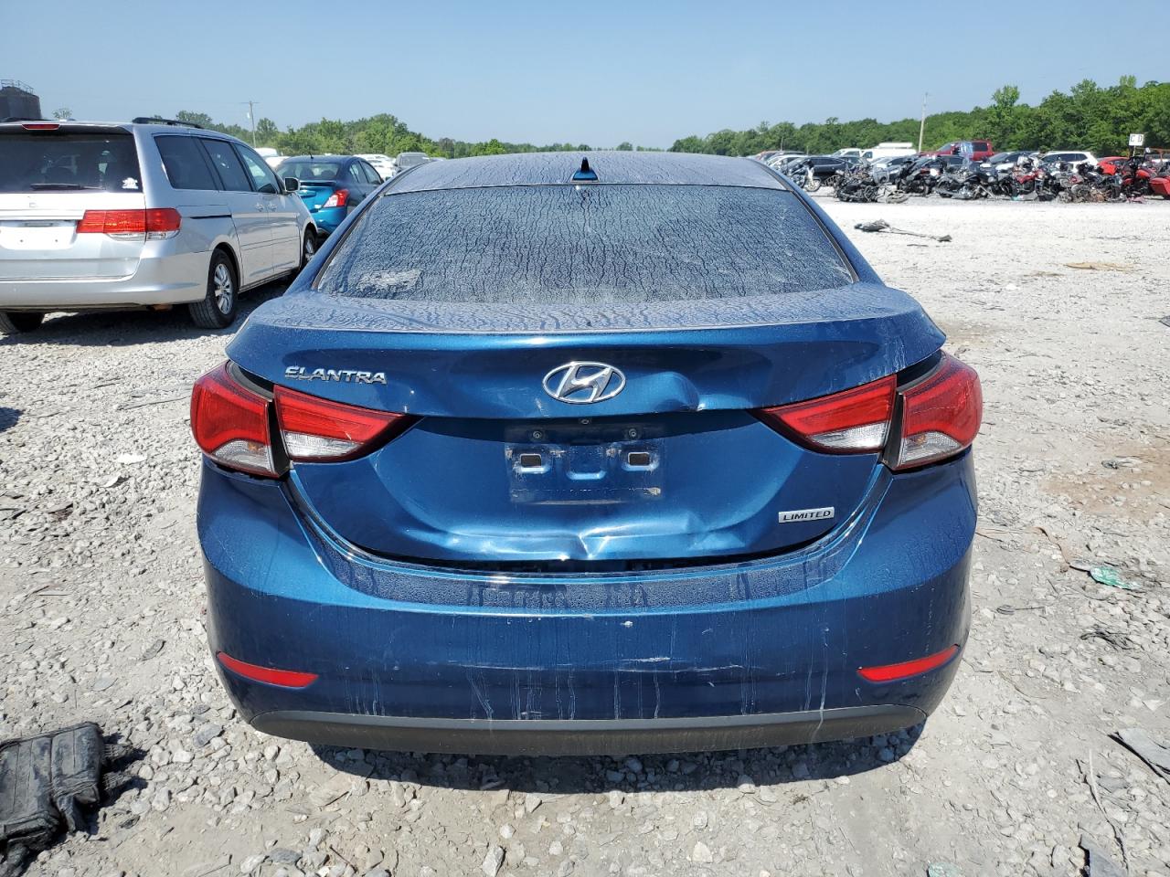 KMHDH4AEXEU163178 2014 Hyundai Elantra Se