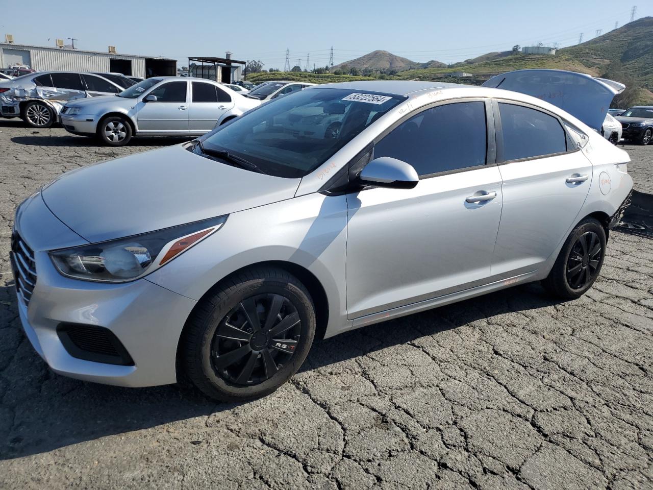 2019 Hyundai Accent Se vin: 3KPC24A38KE060089