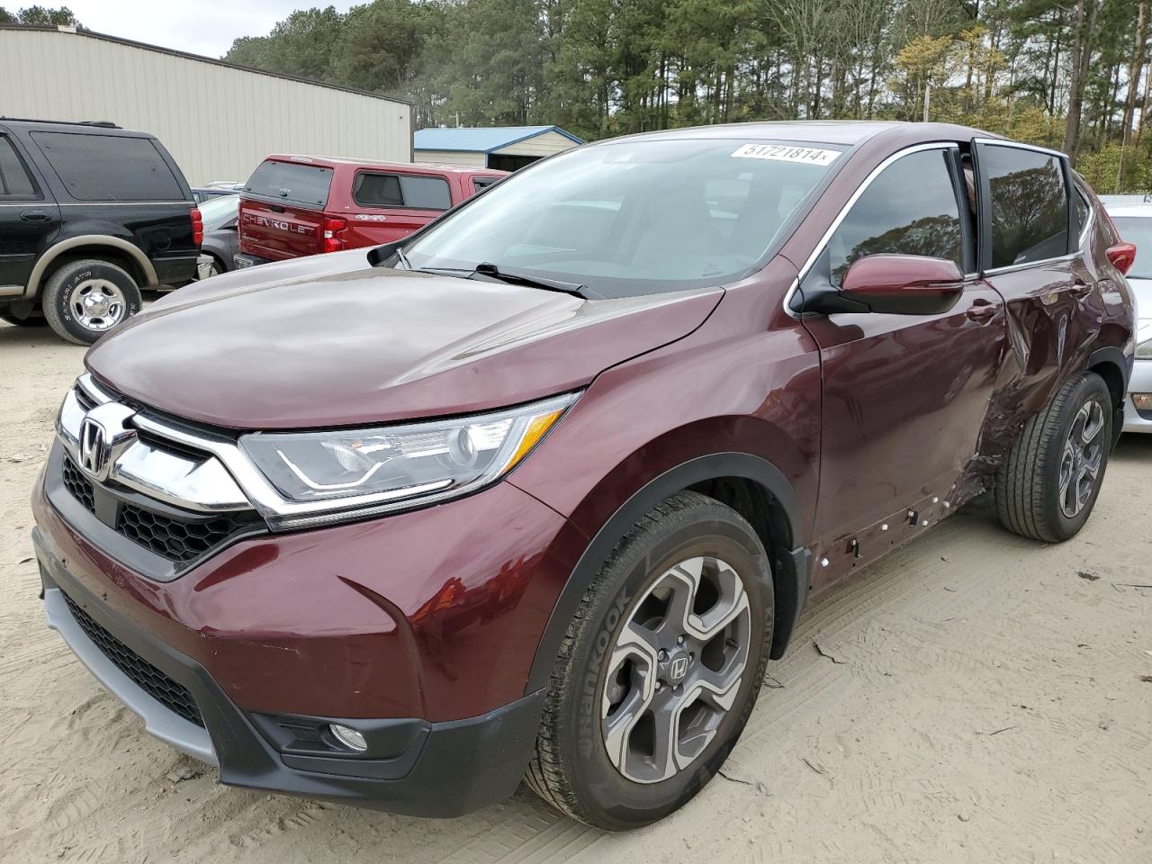 7FARW1H80JE044822 2018 Honda Cr-V Exl