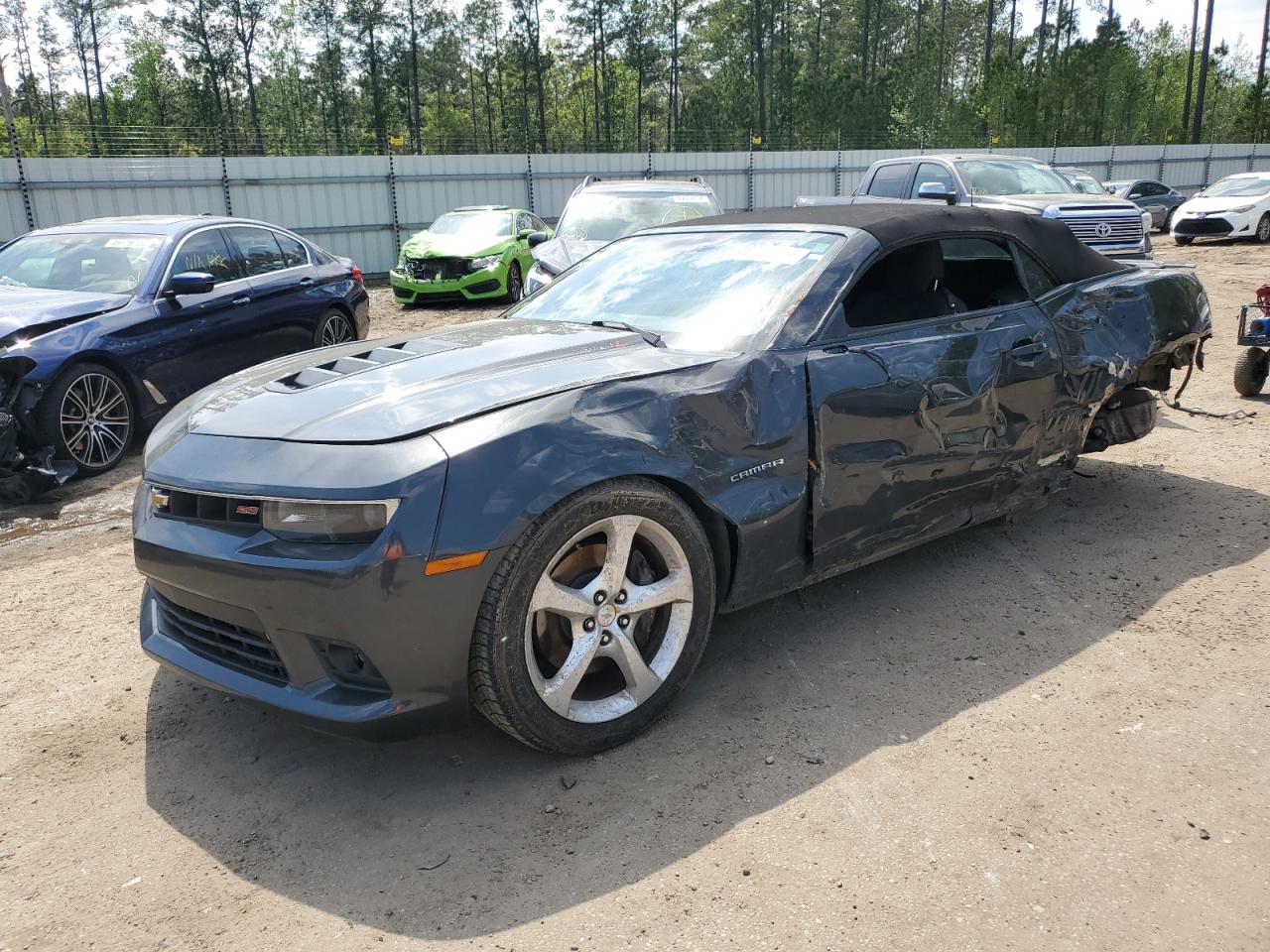 2G1FH3DJ2F9192892 2015 Chevrolet Camaro Ss