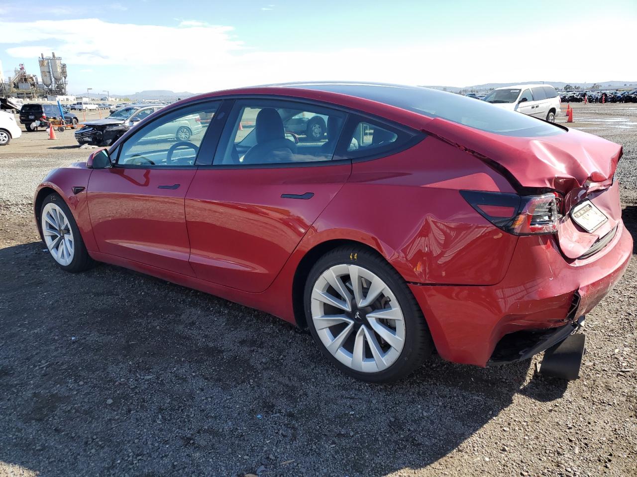 2021 Tesla Model 3 vin: 5YJ3E1EA0MF874622