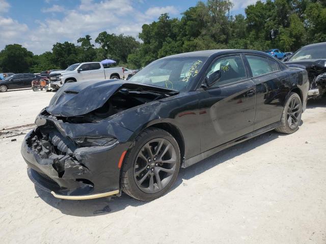 Lot #2501464076 2020 DODGE CHARGER R/ salvage car