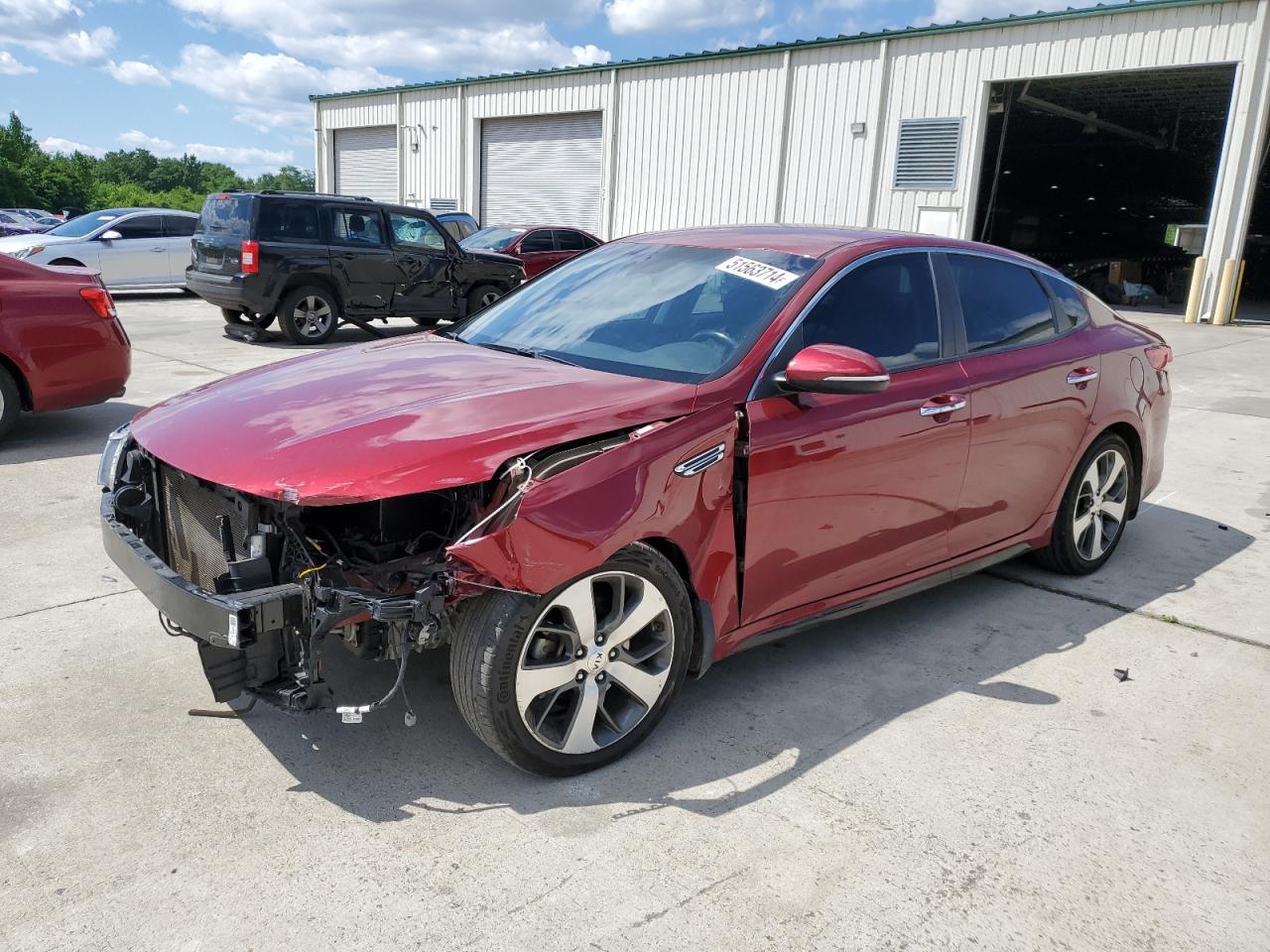 2019 Kia Optima Lx vin: 5XXGT4L31KG375688