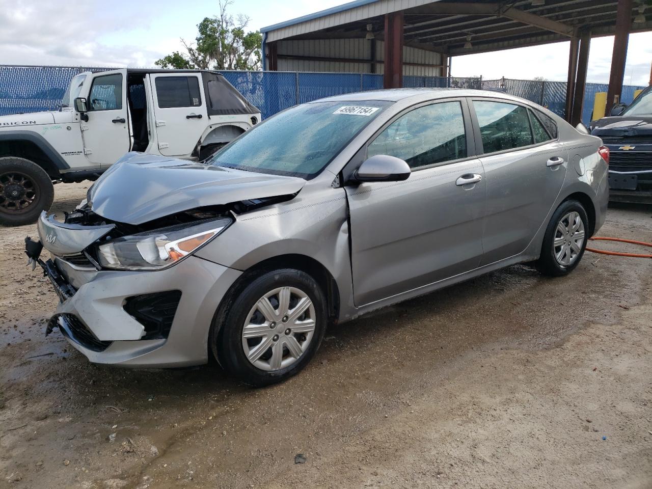 3KPA24AD3NE500837 2022 Kia Rio Lx