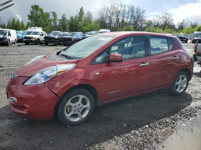 Lot #2503682233 2011 NISSAN LEAF SV salvage car