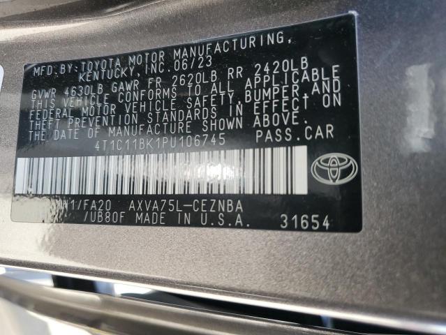 4T1C11BK1PU106745 2023 TOYOTA CAMRY - Image 13