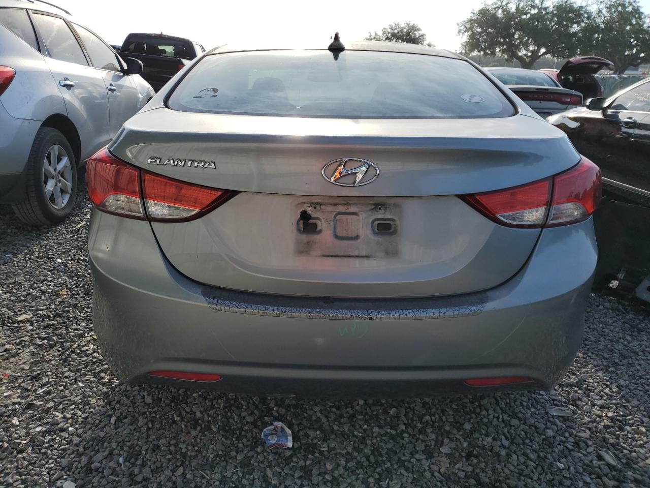 KMHDH4AEXCU385006 2012 Hyundai Elantra Gls