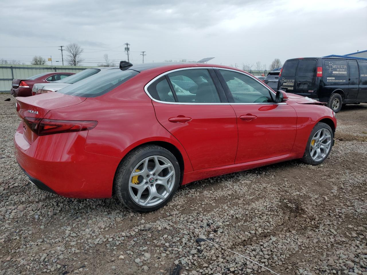 2018 Alfa Romeo Giulia Ti Q4 vin: ZARFAEEN6J7577770