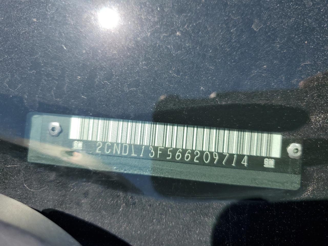 2CNDL13F566209714 2006 Chevrolet Equinox Ls