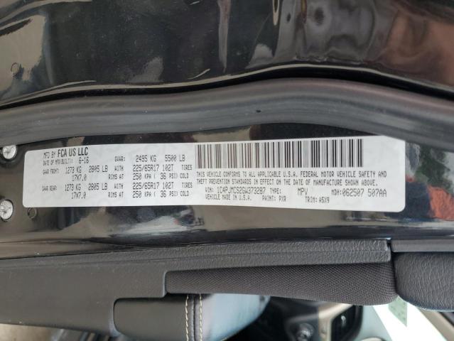 2016 Jeep Cherokee Latitude VIN: 1C4PJMCS2GW373287 Lot: 51458724