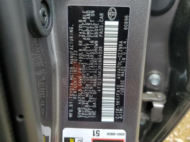 VIN 4T1C11AK3RU864008 2024 Toyota Camry, LE no.13