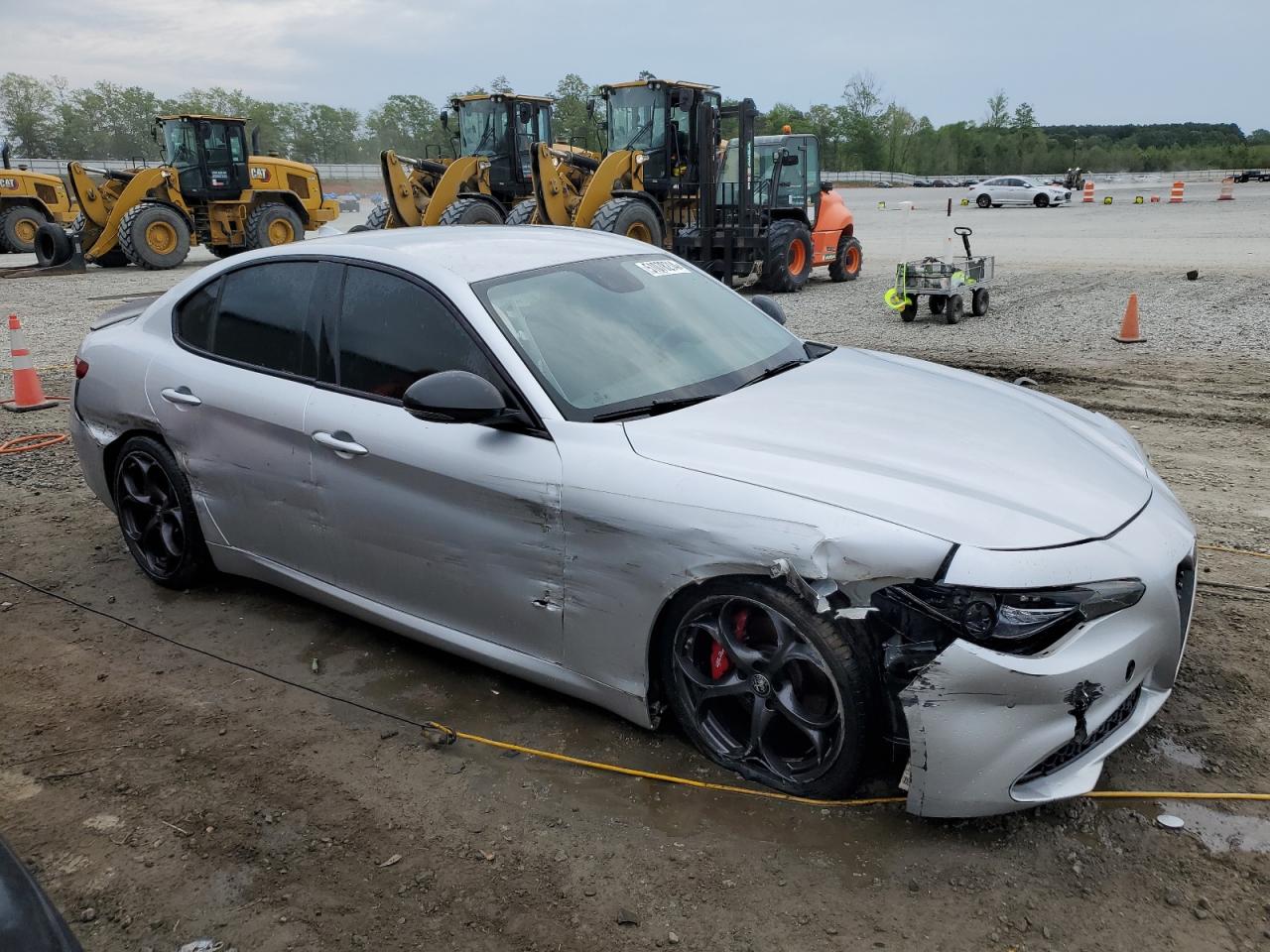 2019 Alfa Romeo Giulia Ti vin: ZARFAMBN1K7609640