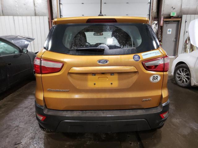 2022 FORD ECOSPORT S - MAJ6S3FL8NC458209