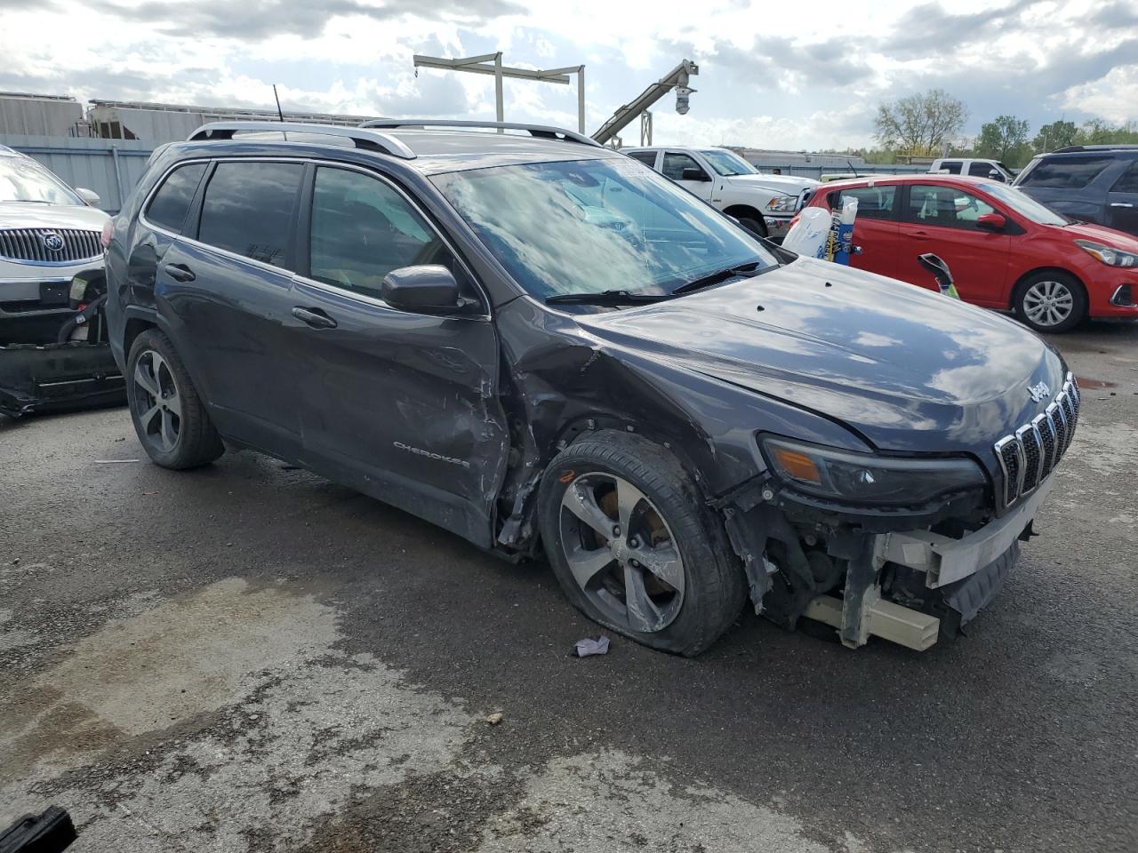 2019 Jeep Cherokee Limited vin: 1C4PJLDB3KD183933