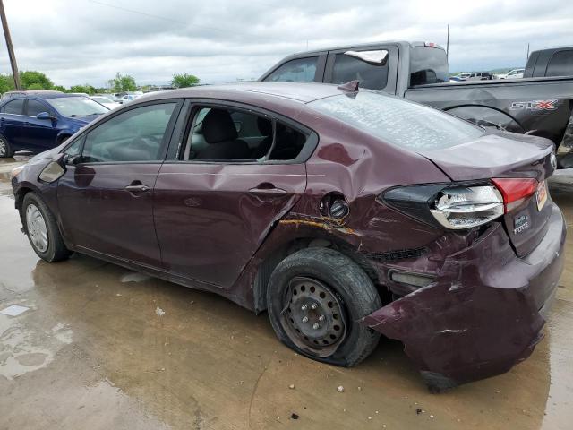 VIN 3KPFK4A76JE179029 2018 KIA Forte, LX no.2