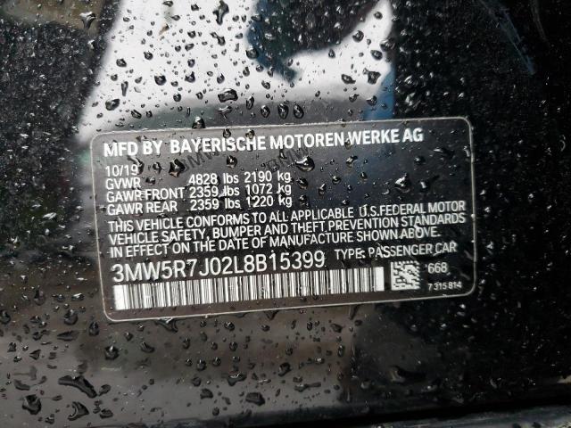 3MW5R7J02L8B15399 BMW 3 Series 330XI 12