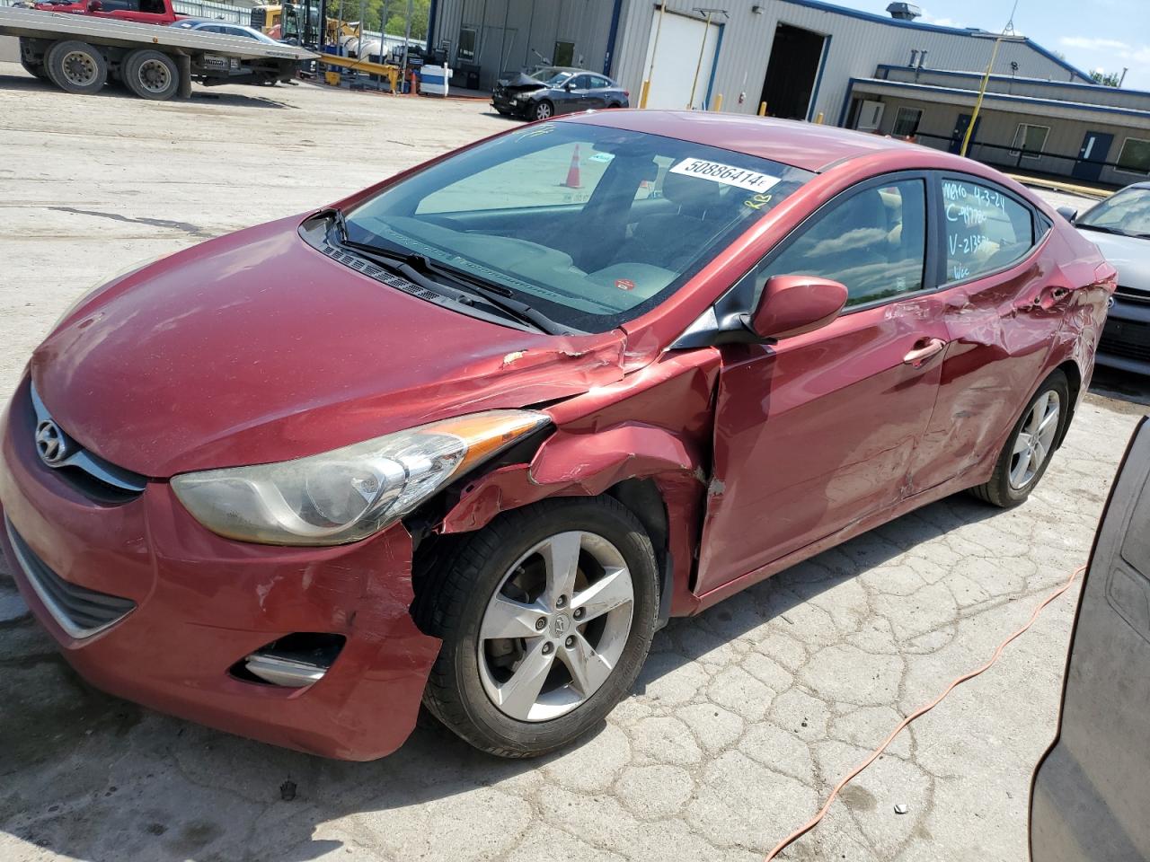 5NPDH4AE1DH213575 2013 Hyundai Elantra Gls