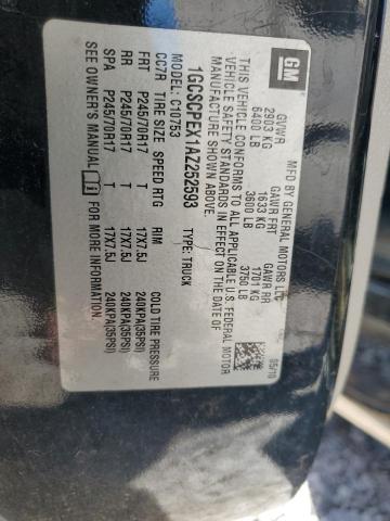 2010 Chevrolet Silverado C1500 VIN: 1GCSCPEX1AZ252593 Lot: 49439784