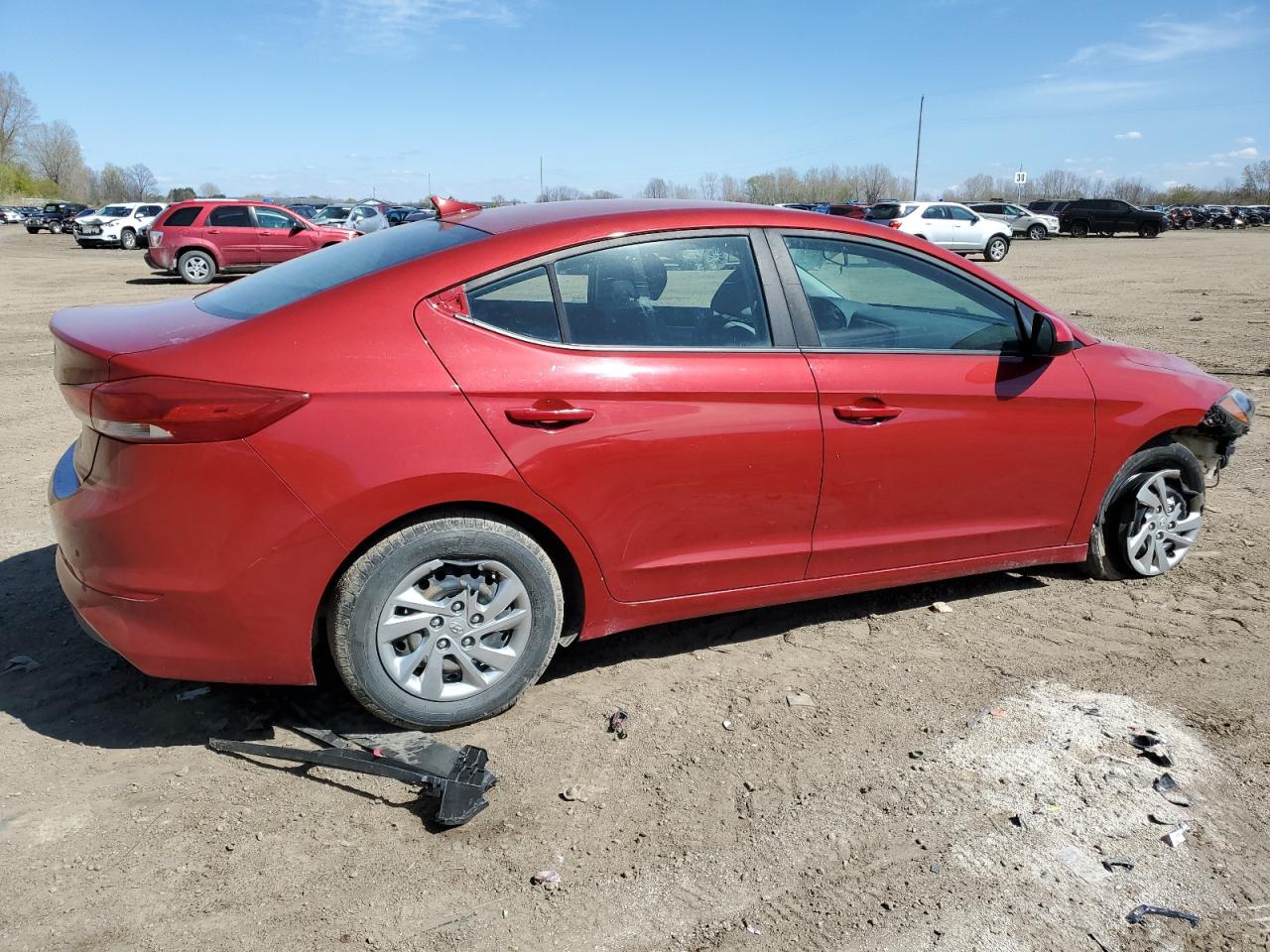 2017 Hyundai Elantra Se vin: KMHD74LF7HU417653