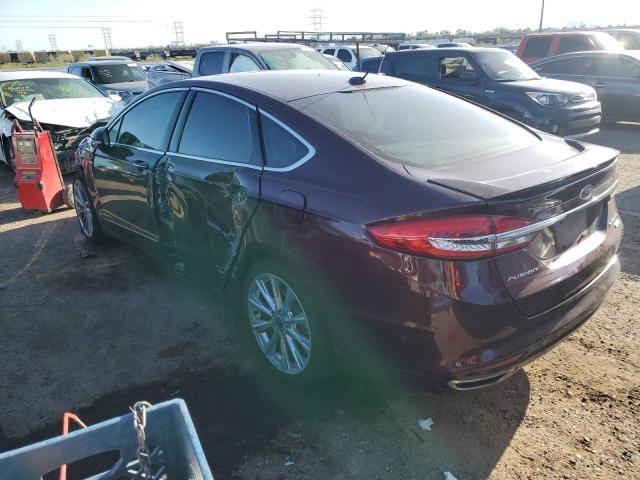 2017 Ford Fusion Titanium VIN: 3FA6P0K90HR207457 Lot: 50898354