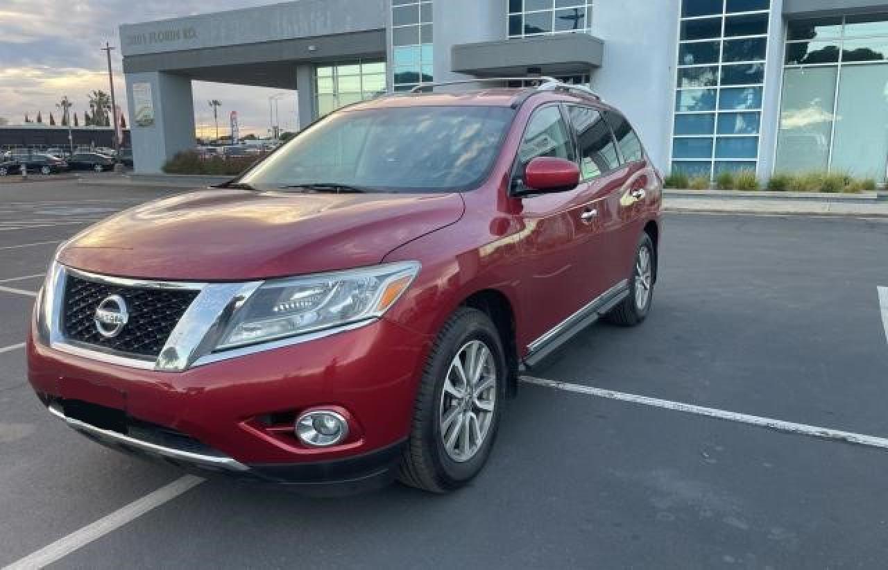 2014 Nissan Pathfinder S vin: 5N1AR2MM9EC638574