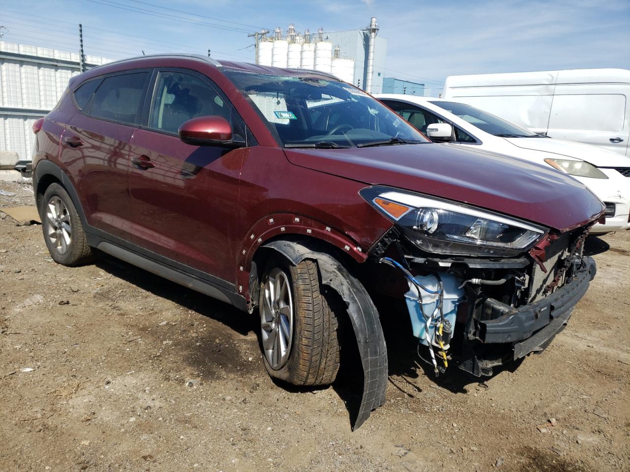 Lot #2494409959 2017 HYUNDAI TUCSON LIM