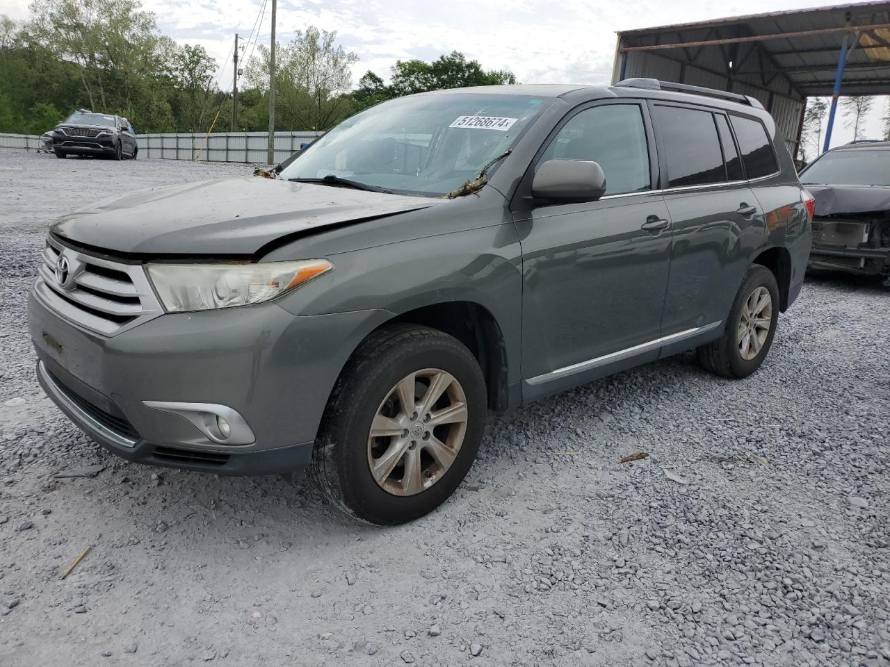 5TDBK3EH3CS135574 2012 Toyota Highlander Base