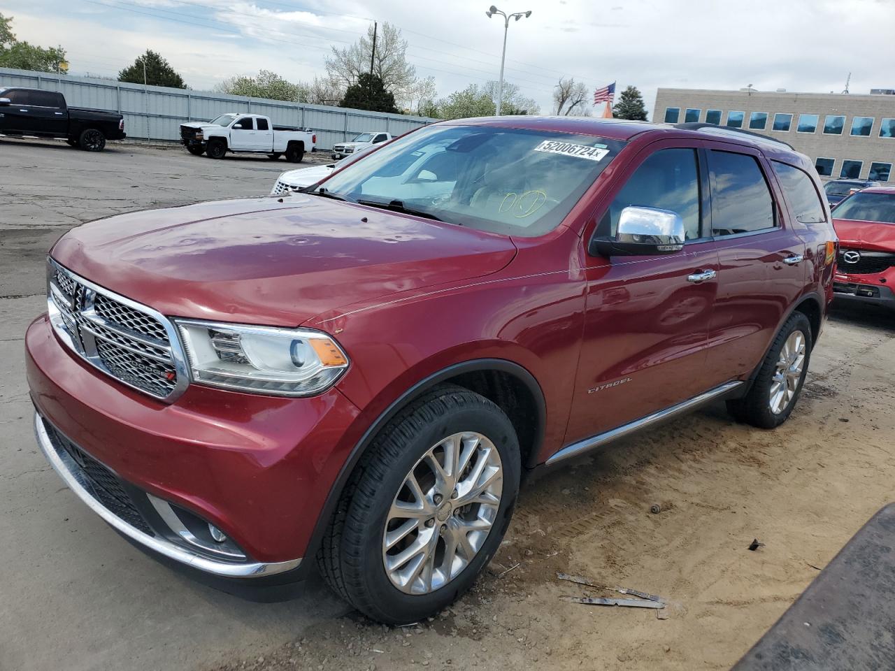 1C4RDJEG1FC881175 2015 Dodge Durango Citadel