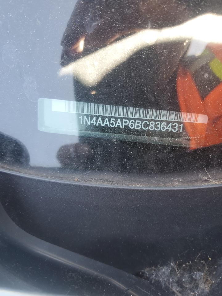 1N4AA5AP6BC836431 2011 Nissan Maxima S