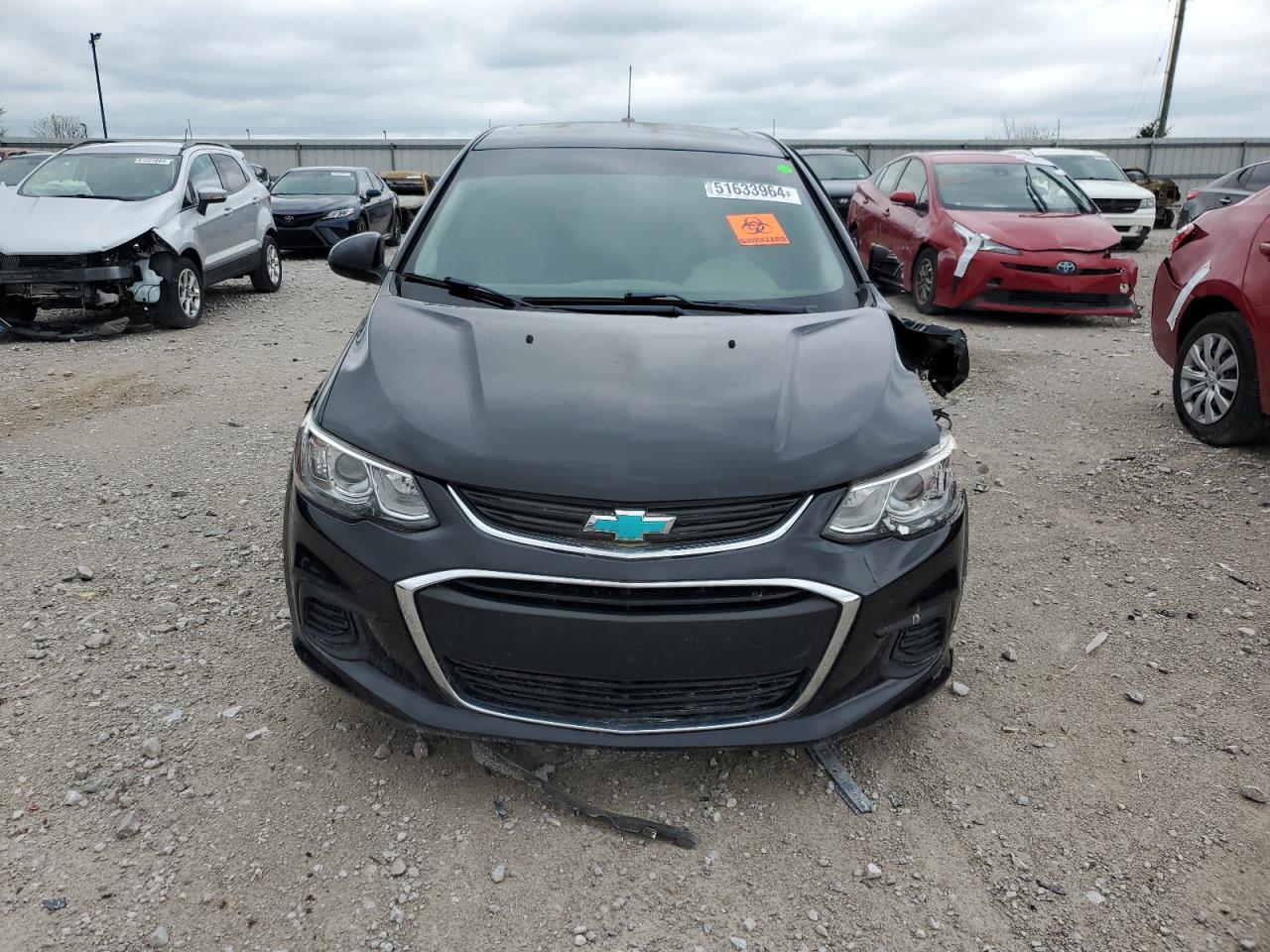 2017 Chevrolet Sonic Ls vin: 1G1JB5SH2H4151238