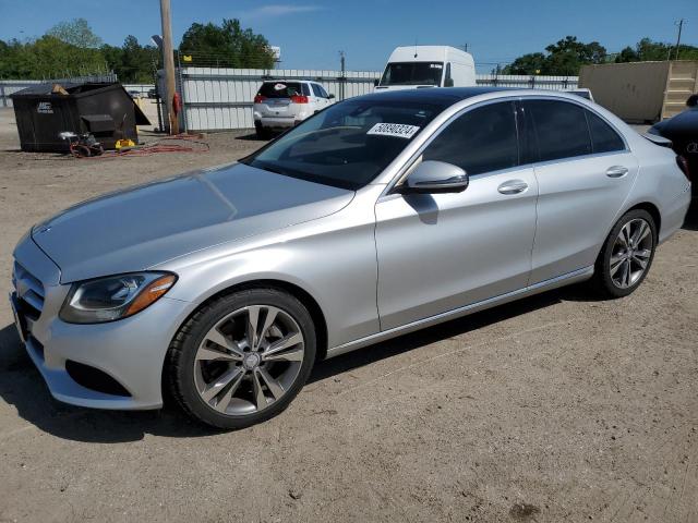 Lot #2505959703 2016 MERCEDES-BENZ C 300 salvage car