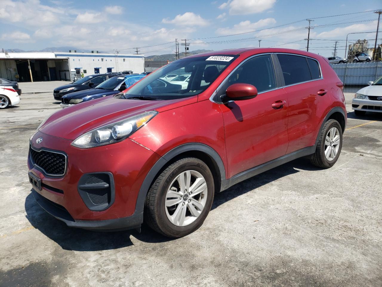 KNDPM3AC0J7374985 2018 Kia Sportage Lx