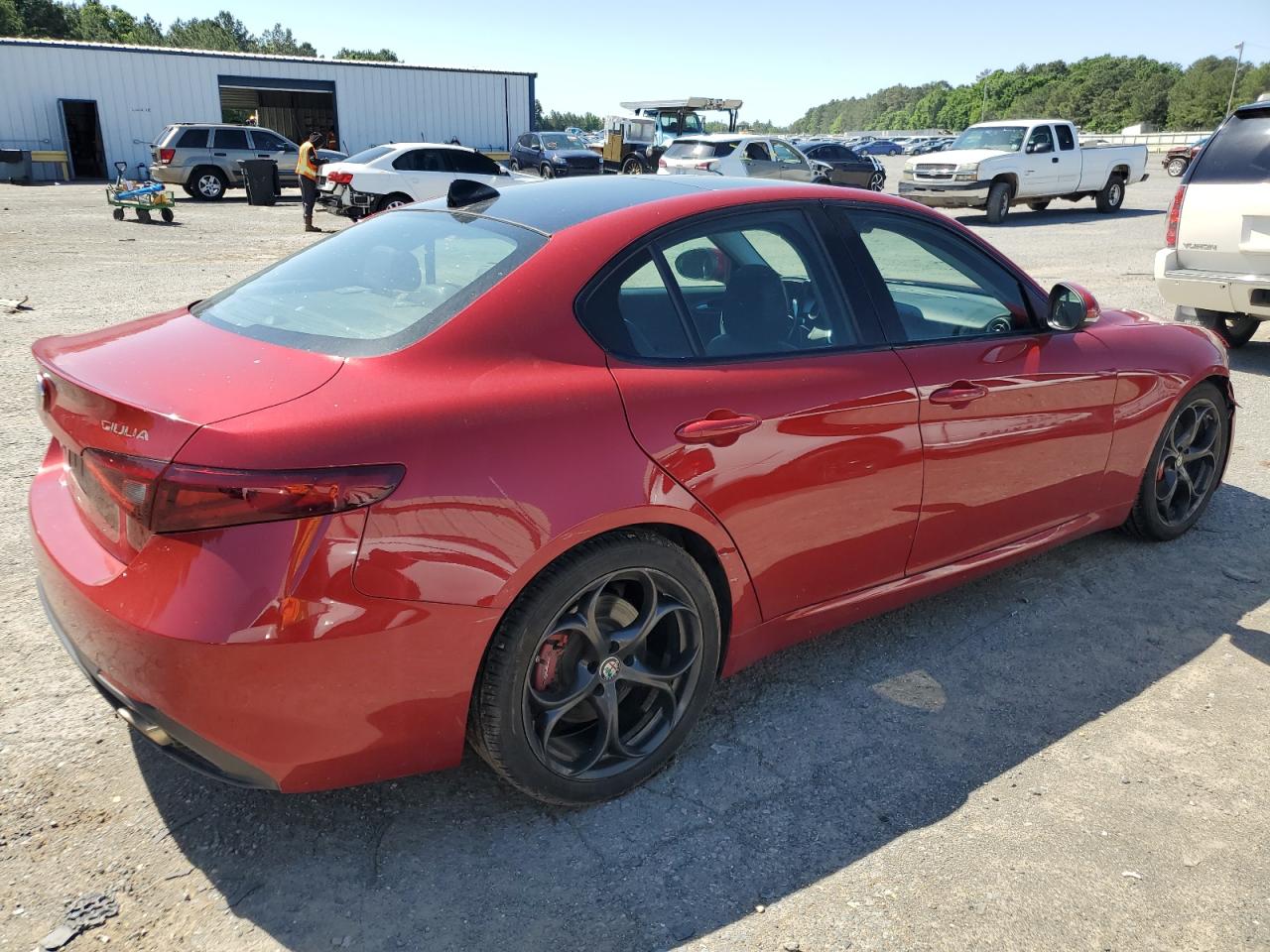 ZARFAECN8H7534741 2017 Alfa Romeo Giulia Ti