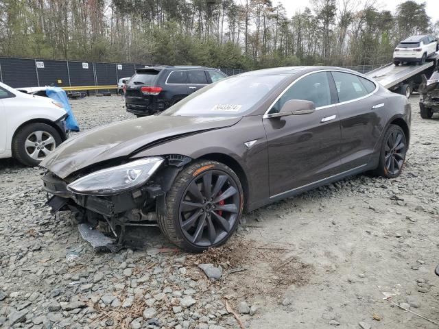 2014 Tesla Model S VIN: 5YJSA1H25EFP63707 Lot: 50433674