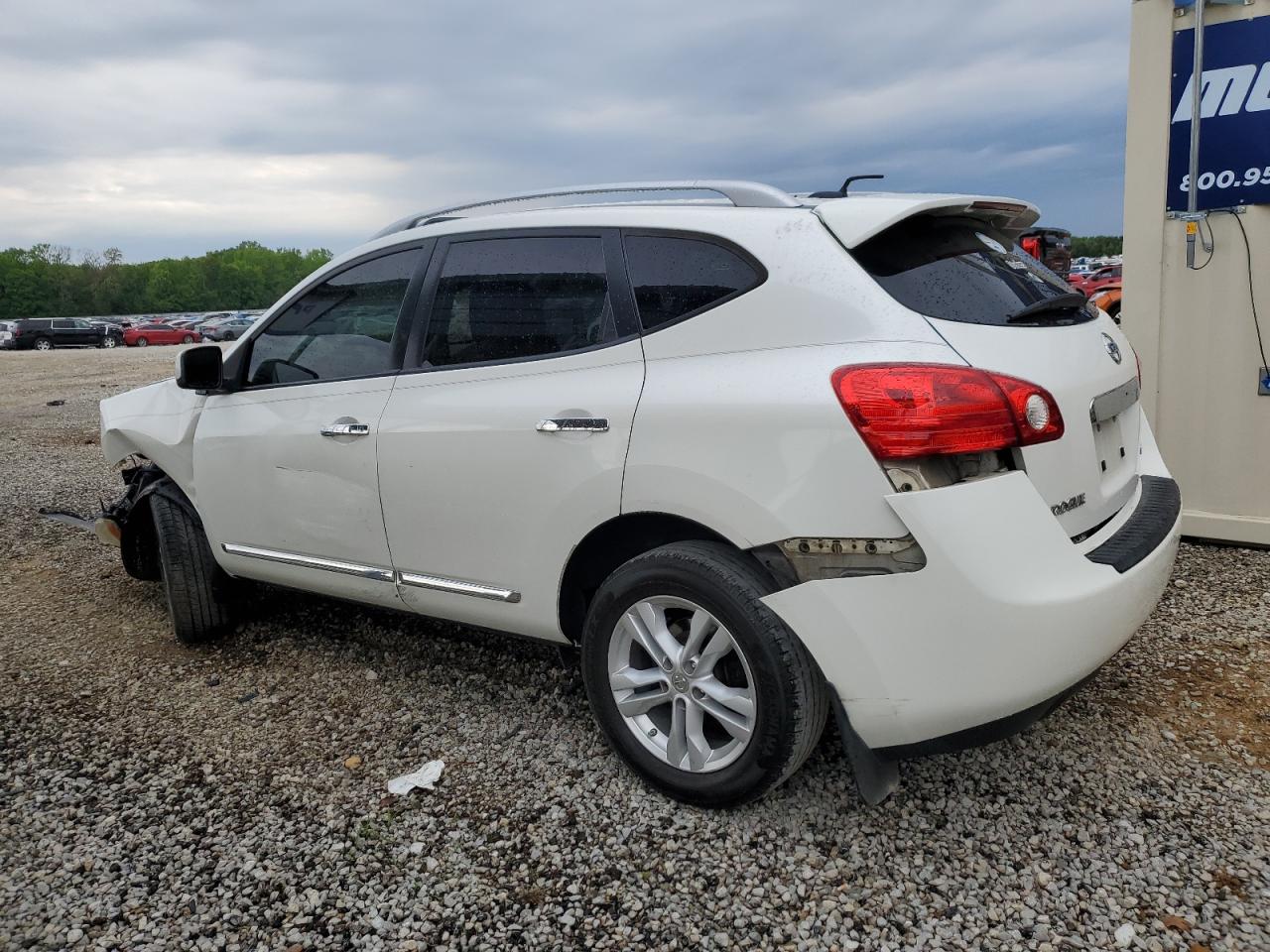 2012 Nissan Rogue S vin: JN8AS5MT6CW251160