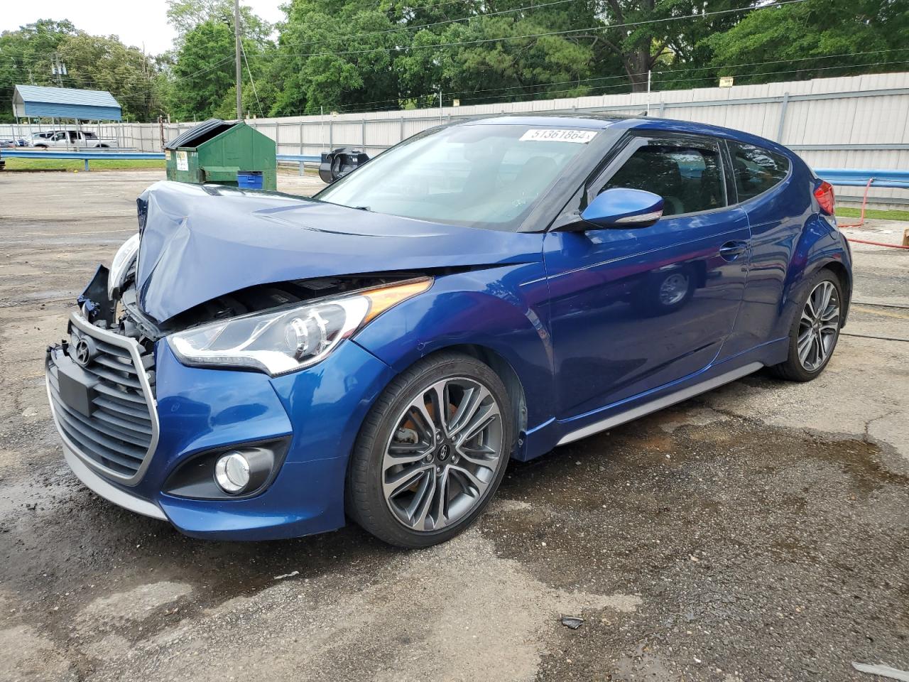 KMHTC6AEXGU273852 2016 Hyundai Veloster Turbo