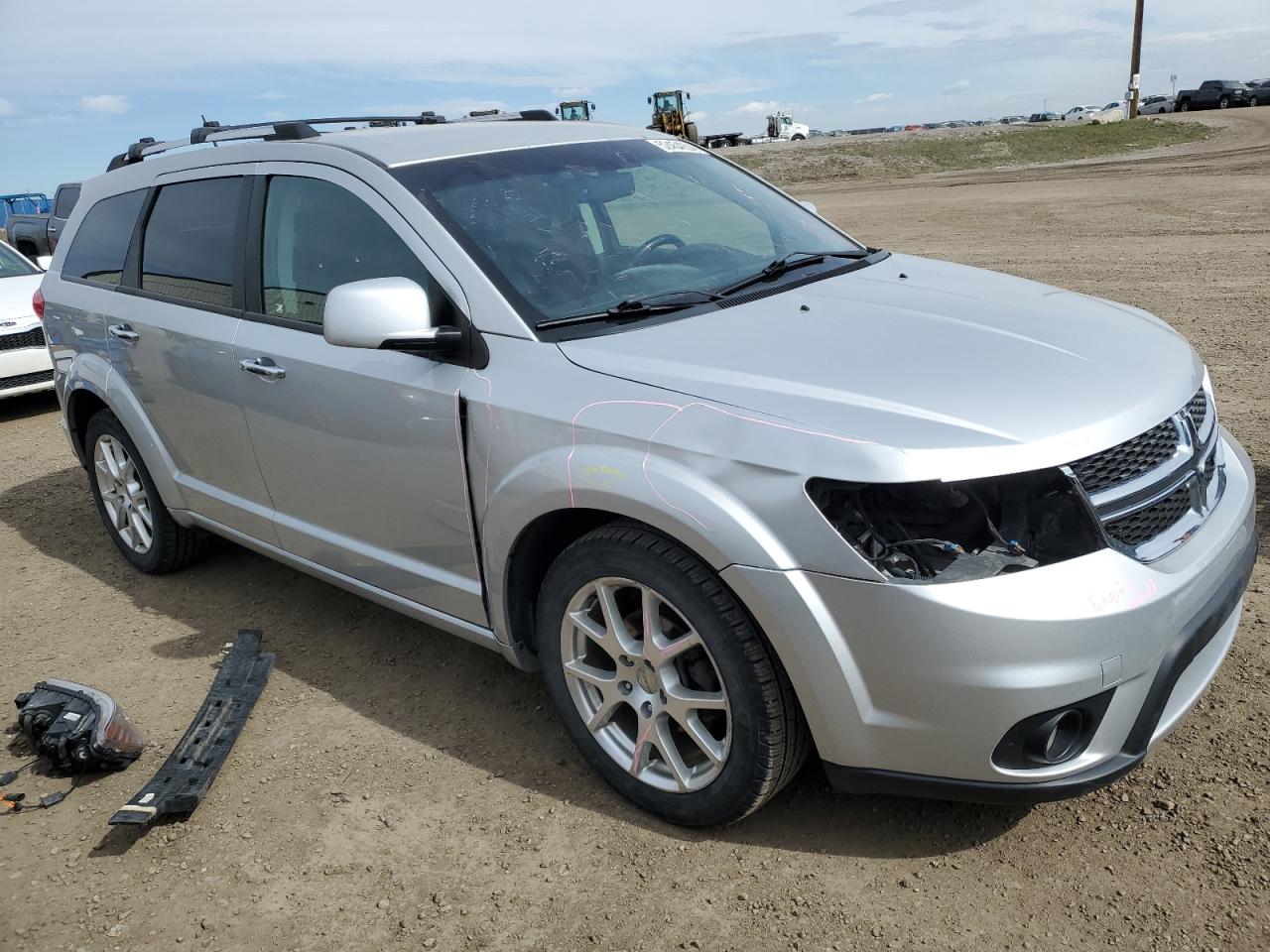 3D4PH6FG4BT570252 2011 Dodge Journey R/T