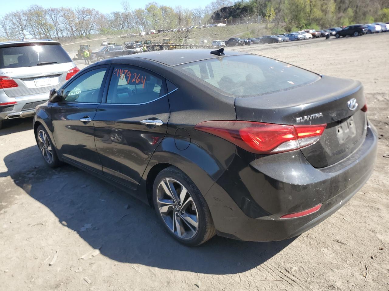 KMHDH4AEXEU171930 2014 Hyundai Elantra Se