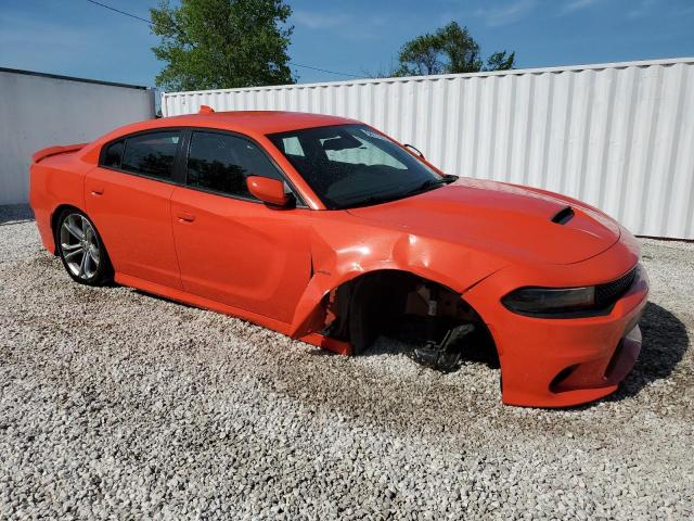 Lot #2484650102 2022 DODGE CHARGER R/ salvage car