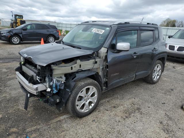 Lot #2487553497 2017 JEEP RENEGADE L salvage car