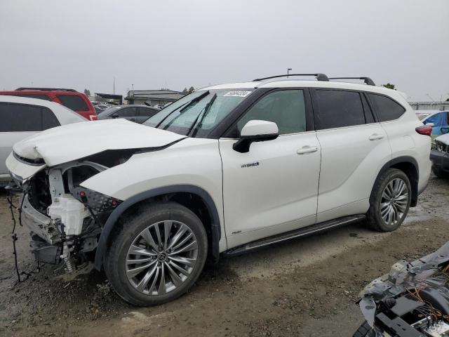 2021 Toyota Highlander Hybrid Platinum VIN: 5TDEBRCH4MS036234 Lot: 50684334