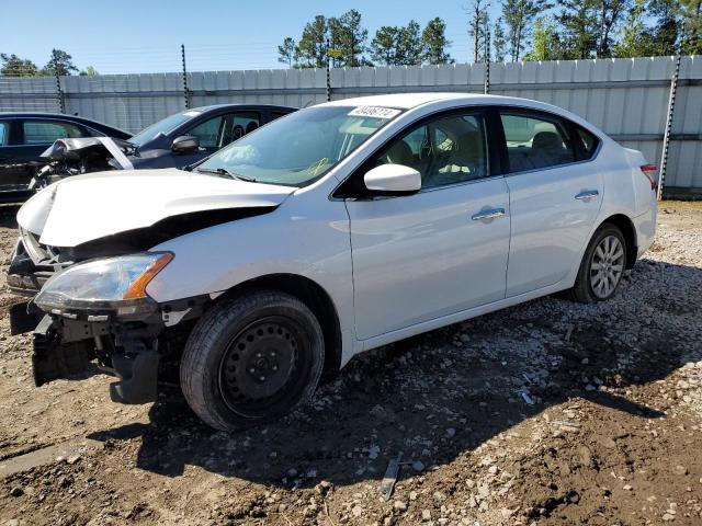 Lot #2459697121 2014 NISSAN SENTRA S salvage car