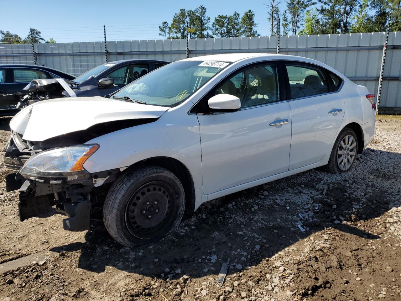 2014 Nissan Sentra S vin: 3N1AB7AP7EY334898