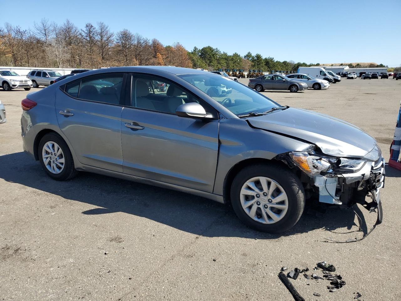 KMHD74LFXHU317353 2017 Hyundai Elantra Se