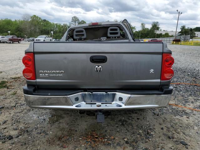 2006 Dodge Dakota Quad Slt VIN: 1D7HE48K56S709091 Lot: 50038554