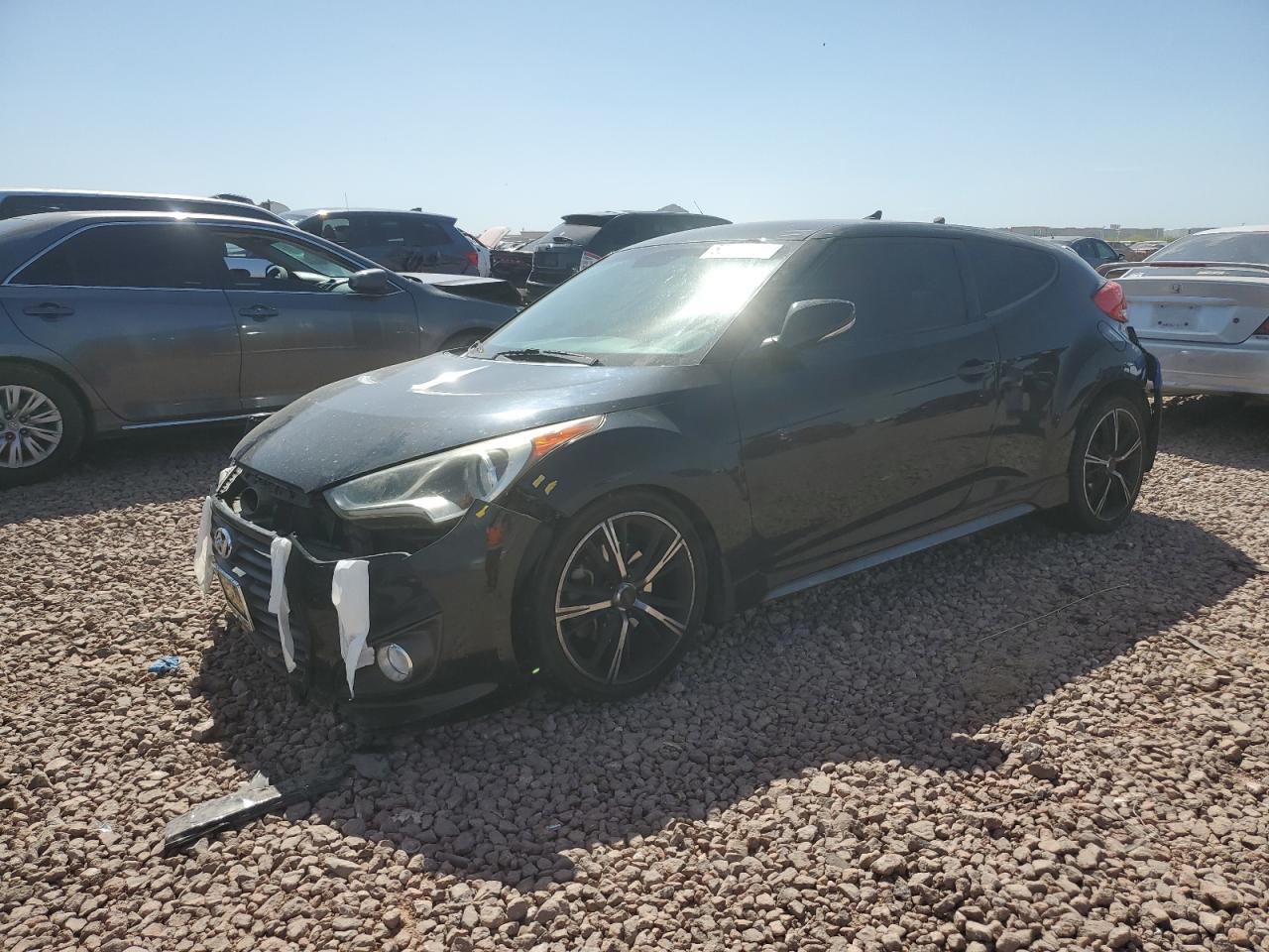 KMHTC6AE6FU222864 2015 Hyundai Veloster Turbo