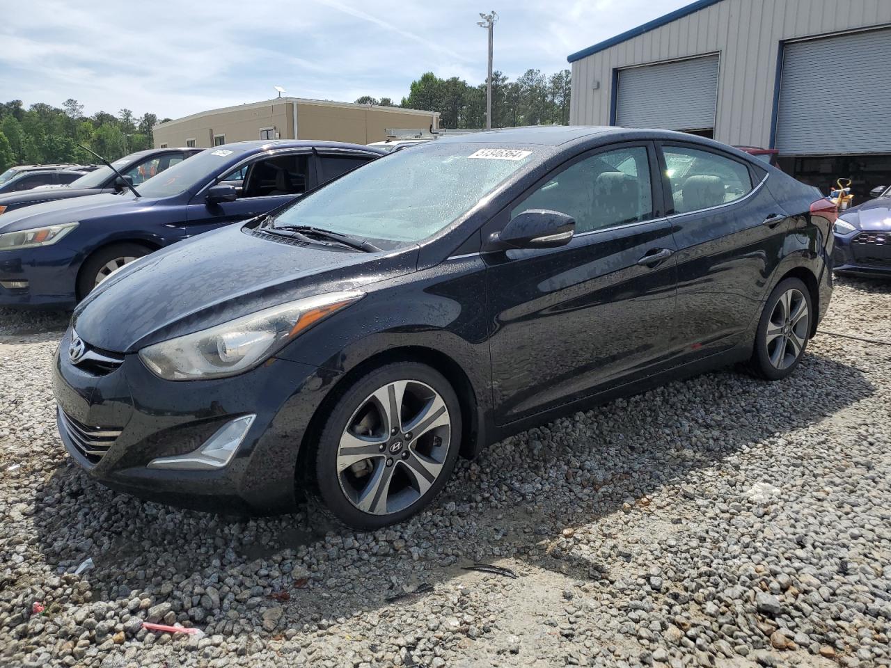 KMHDH4AH2EU081052 2014 Hyundai Elantra Se