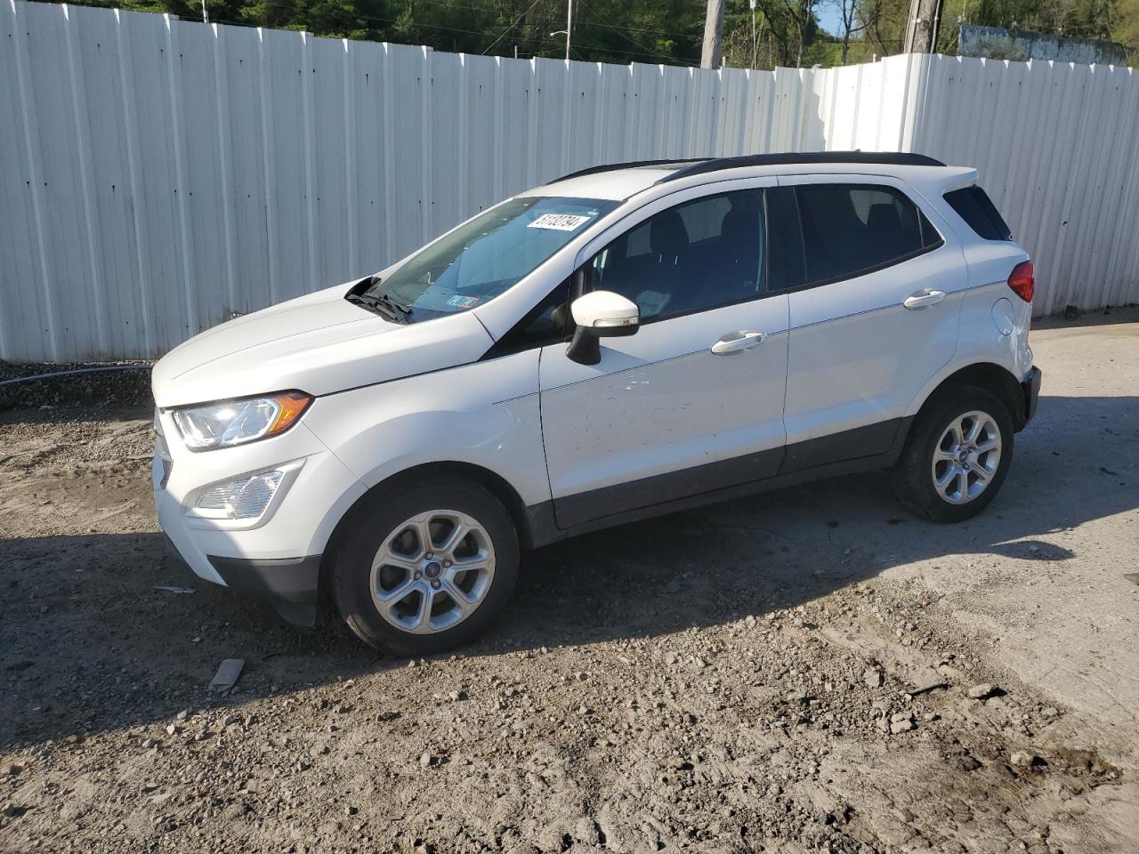 MAJ6S3GL8KC299525 2019 Ford Ecosport Se