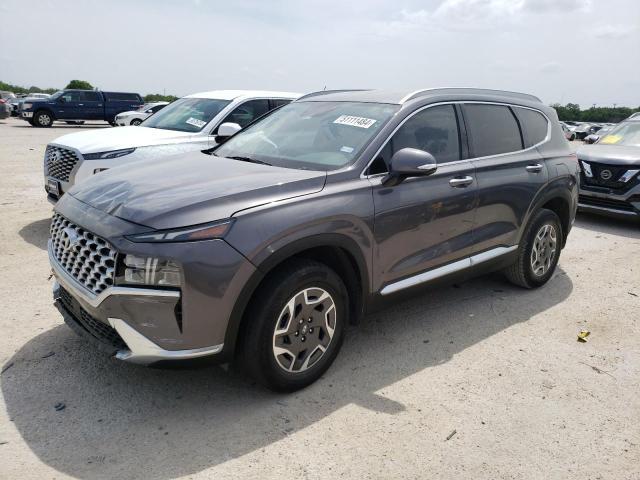 2022 Hyundai Santa Fe Blue VIN: KM8S2DA19NU022270 Lot: 51111484